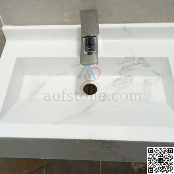 LAVABO ĐÚC ĐẾ TRƯỢT