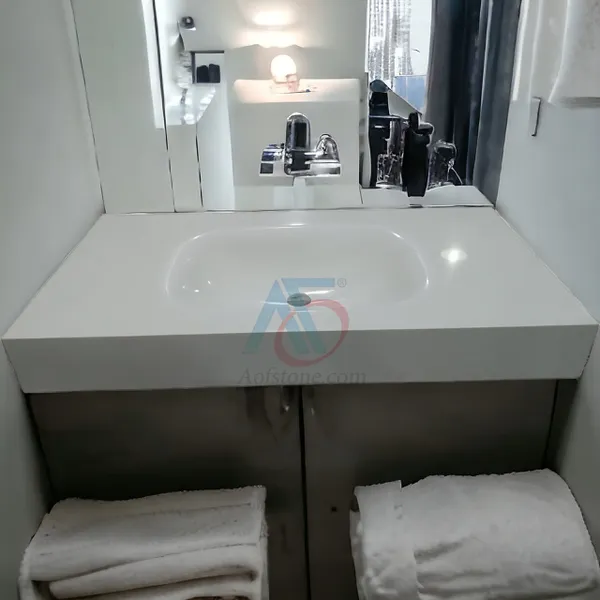 LAVABO LIỀN KHỐI ÂM BÀN 1 LÒNG VR010