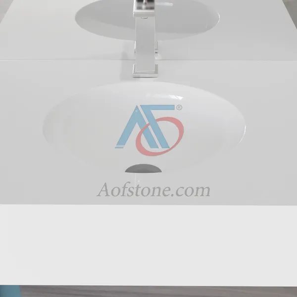 LAVABO LIỀN KHỐI ÂM BÀN 1 LÒNG HC010