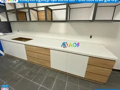 Thi Công Đá Solid Surface chống bám bẩn kháng khuẩn tại  Cần Thơ, Kiên Giang, An Giang