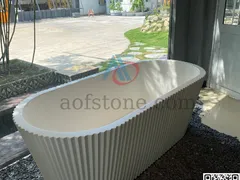 BỒN TẮM BẰNG ĐÁ NHÂN TẠO - SỰ KẾT HỢP ĐẲNG CẤP VÀ CHẤT LƯỢNG.