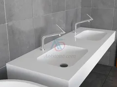 TOP CHẬU RỬA MẶT BẰNG ĐÁ NHÂN TẠO ĐẸP - SANG NĂM 2024