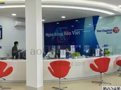 THI CÔNG ĐÁ NHÂN TẠO SOLID SURFACE LÀM QUẦY LỄ TÂN NGÂN HÀNG BẢN VIỆT