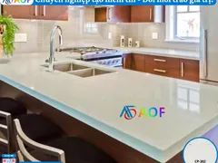 Thi công đá solid surface liền mặt bếp Đà Nẵng giá bao nhiêu