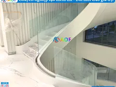 Hướng dẫn cách lắp đặt cầu thang đá solid surface