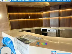 Thi Công Đá Solid Surface Liền Khối cho Bếp & Lavabo tại Cà Mau – Kiên Giang – Ven Biển