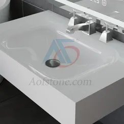 LAVABO LIỀN KHỐI ÂM BÀN 1 LÒNG VR010