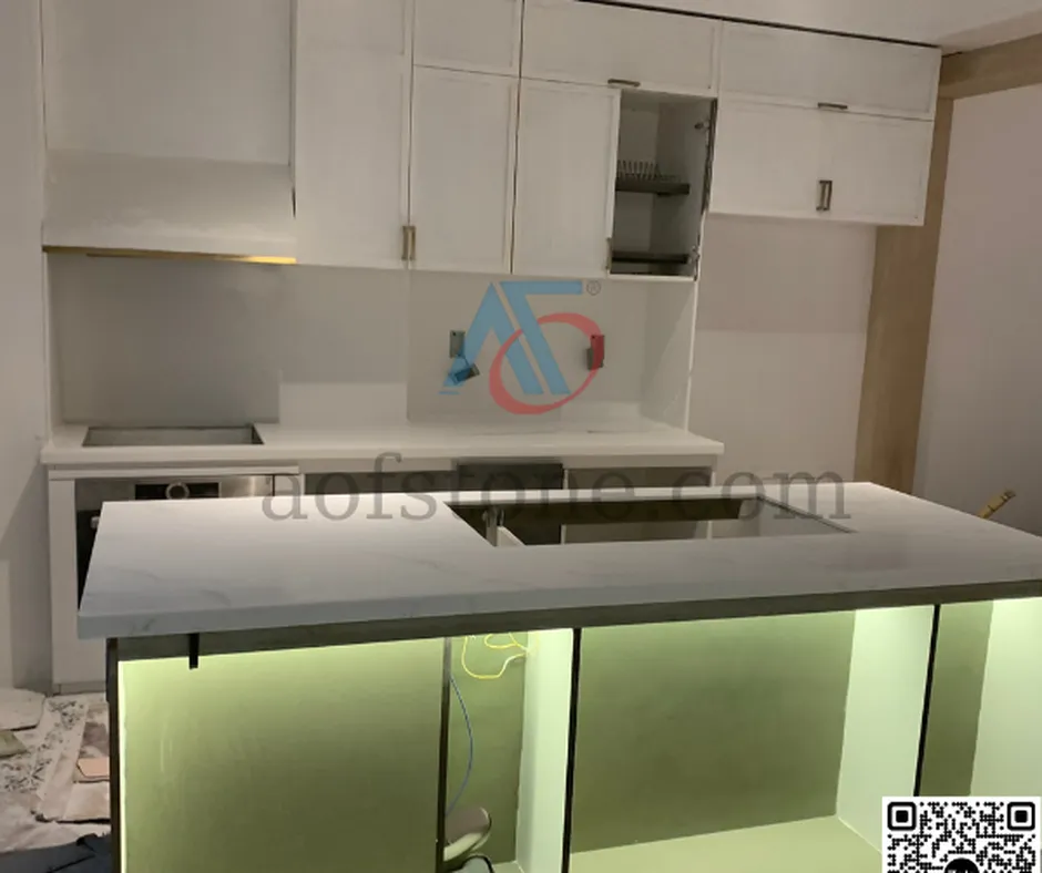 NHỮNG MẪU ĐẢO BẾP ĐẸP VỚI THIẾT KẾ THÔNG MINH, HIỆN ĐẠI BẰNG ĐÁ NHÂN TẠO SOLID SURFACE