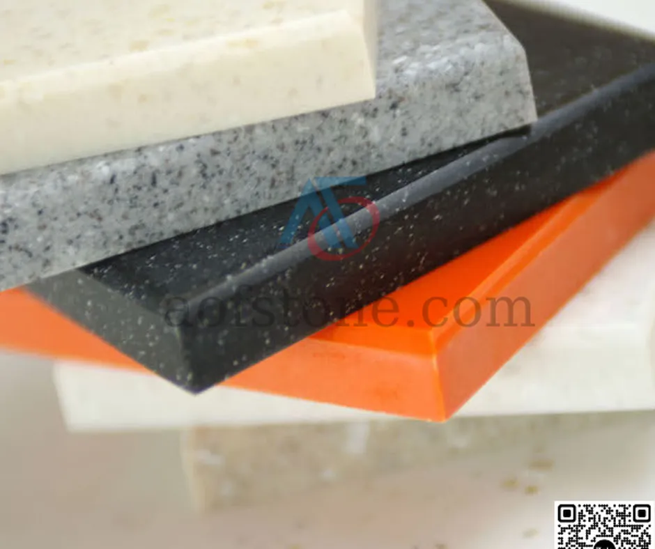 CÙNG KHÁM PHÁ SỰ ĐA DẠNG VÀ SÁNG TẠO CỦA CỦA ĐÁ SOLID SURFACE TRONG CÁC MẪU THIẾT KẾ ĐỘC ĐÁO ĐƯỢC THI CÔNG TỪ CTY NÔI THẤT AOF