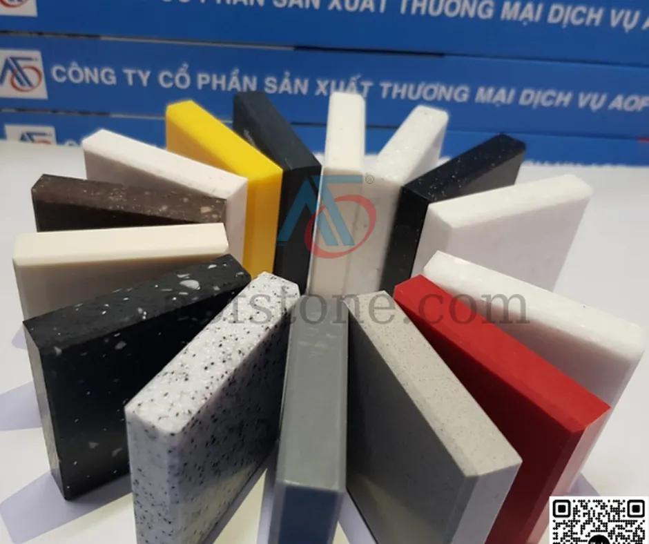 KÍCH THƯỚC KHỔ ĐÁ NHÂN TẠO SOLID SURFACE
