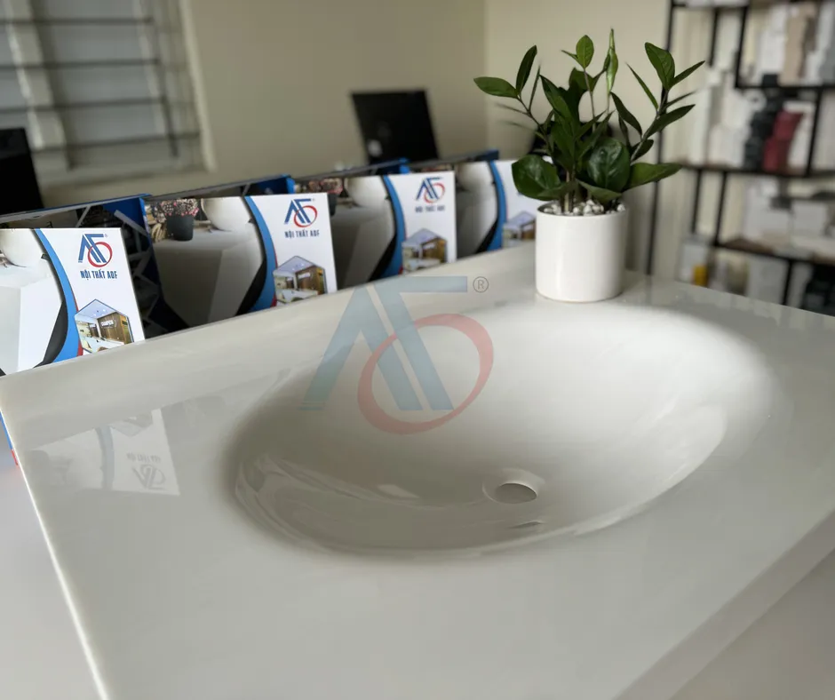 LAVABO LIỀN KHỐI ĐÁ NHÂN TẠO SOLID SURFACE “ĐỘT PHÁ MỚI” DẪN ĐẦU XU HƯỚNG NĂM 2024