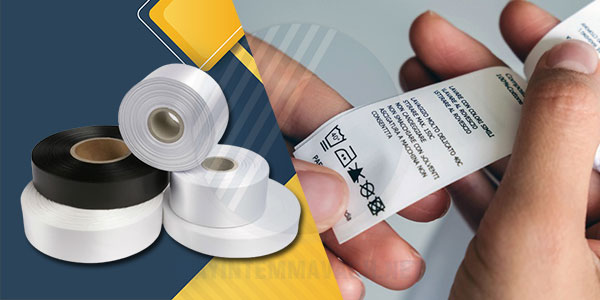 Tem nhãn vải satin, ruban Tem nhãn vải satin, ruban