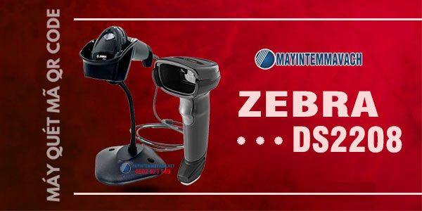 Đầu đọc mã vạch 2D Zebra DS2208 Đầu đọc mã vạch 2D Zebra DS2208