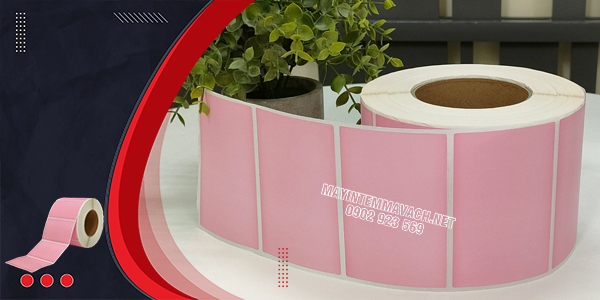 Decal giấy nhuộm hồng 100x65mmx1 bắt mắt Decal giấy nhuộm hồng 100x65mmx1 bắt mắt