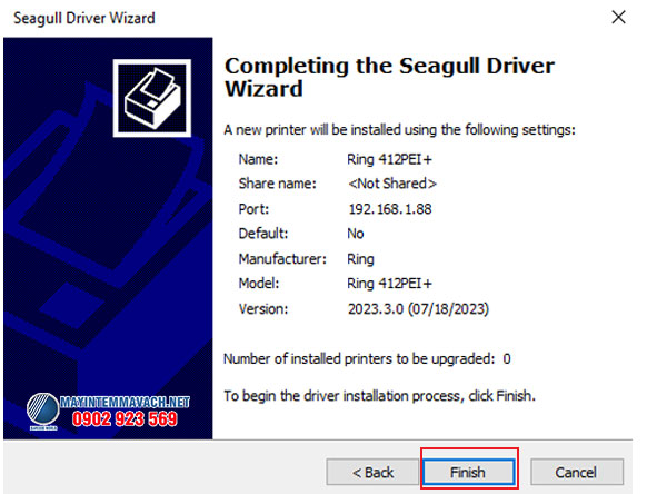 Hoàn thành kết nối máy in tem với máy tính qua LAN (Ethernet) 2 Hoàn thành kết nối máy in tem với máy tính qua LAN (Ethernet) 2