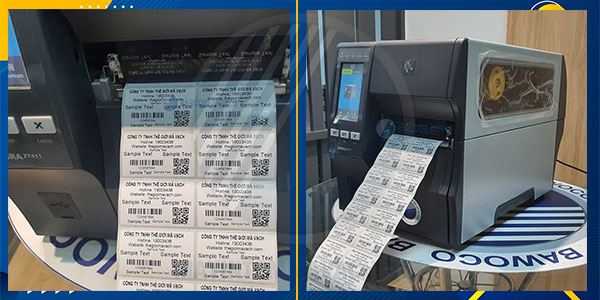 In tem decal nhựa PVC In tem decal nhựa PVC