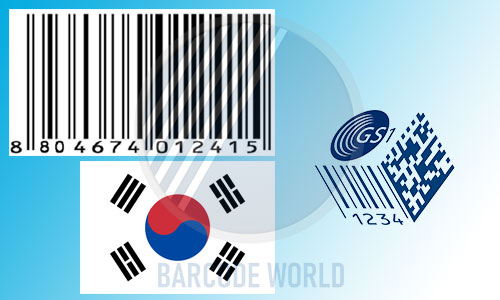 Mã vạch sản phẩm của Hàn Quốc  Mã vạch sản phẩm của Hàn Quốc