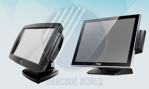 Màn hình POS cảm ứng trong hệ thống tính tiền bằng mã vạch Màn hình POS cảm ứng trong hệ thống tính tiền bằng mã vạch