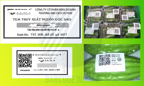 Các loại tem truy xuất nguồn gốc Các loại tem truy xuất nguồn gốc