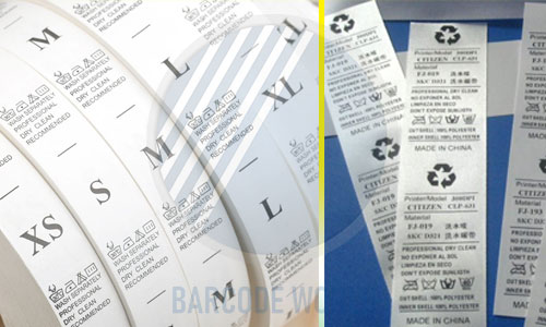Tem nhãn vải quần áo Tem nhãn vải quần áo
