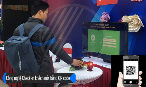 Công nghệ Check-in khách mời bằng QR code Công nghệ Check-in khách mời bằng QR code
