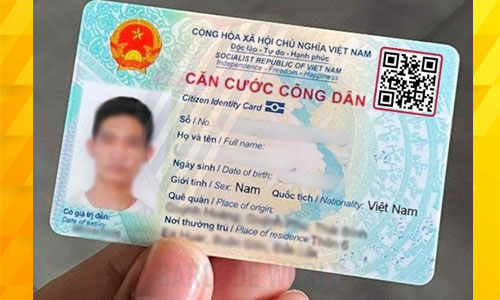 Mã QR code trên thẻ căn cước công dân (CCCD) Mã QR code trên thẻ căn cước công dân (CCCD)