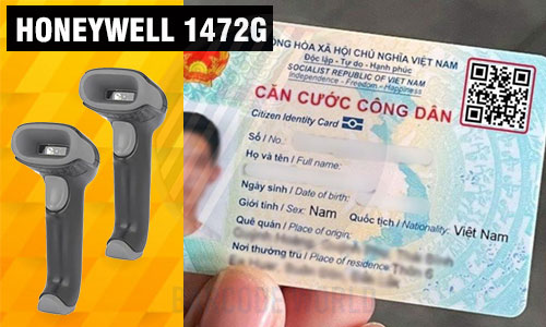 Máy quét mã thẻ CCCD Honeywell 1472G Máy quét mã thẻ CCCD Honeywell 1472G