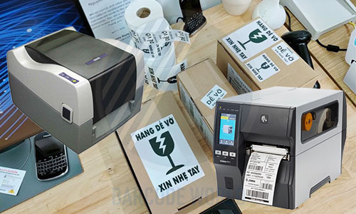 In tem dán hàng dễ vỡ In tem dán hàng dễ vỡ