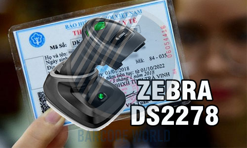 Máy quét mã vạch cho bệnh viện Zebra DS2278  Máy quét mã vạch cho bệnh viện Zebra DS2278
