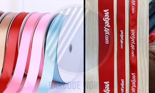 dây ruy băng bề mặt bóng và không bóng dây ruy băng bề mặt bóng và không bóng