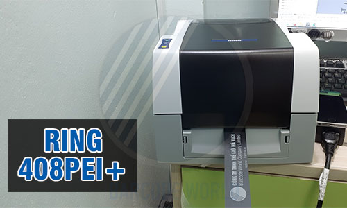 Máy in dây ruy băng Ring 408PEI+ Máy in dây ruy băng Ring 408PEI+