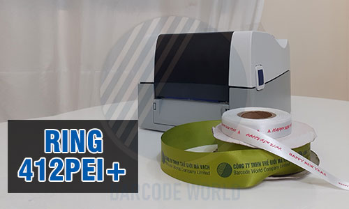 Máy in dây ruy băng Ring 412PEI+ Máy in dây ruy băng Ring 412PEI+
