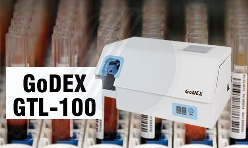 Máy in tem ống nghiệm GoDEX GTL-100  Máy in tem ống nghiệm GoDEX GTL-100