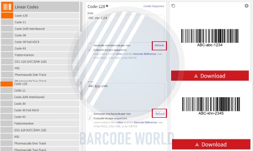 Tạo mã vạch hàng hóa online Tạo mã vạch hàng hóa online