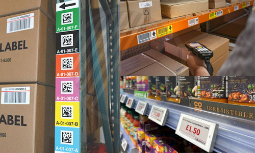 Tem nhãn dán kệ hàng 1 Tem nhãn dán kệ hàng 1