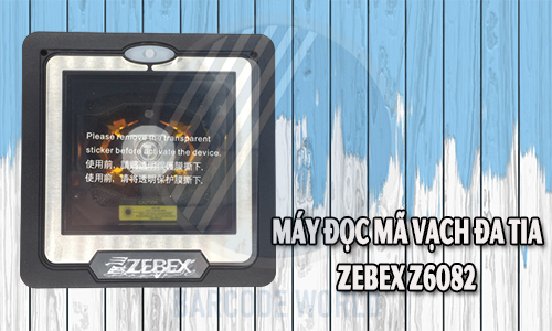 Máy đọc mã vạch đa tia Zebex Z6082 Máy đọc mã vạch đa tia Zebex Z6082