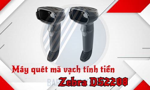 Máy quét mã vạch tính tiền Zebra DS2208  Máy quét mã vạch tính tiền Zebra DS2208