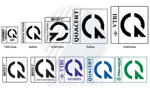 Kích thước tem hợp quy CR sản phẩm Kích thước tem hợp quy CR sản phẩm