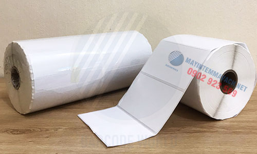 Giấy decal in tem nhãn mã vạch 100x55mm 1 tem 1 hàng 3 Giấy decal in tem nhãn mã vạch 100x55mm 1 tem 1 hàng 3