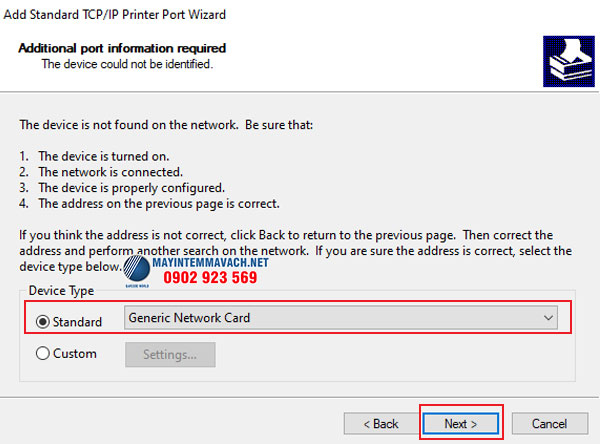 Kết nối máy in tem với máy tính qua LAN (Ethernet) 5 Kết nối máy in tem với máy tính qua LAN (Ethernet) 5