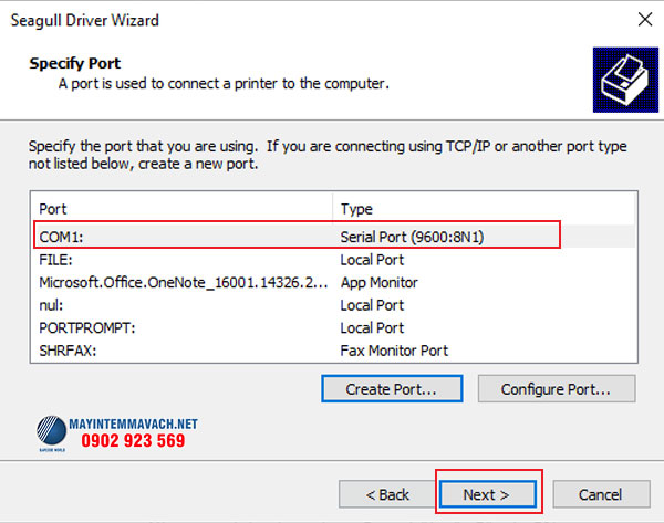 Kết nối máy in tem với máy tính qua cổng RS232 next Kết nối máy in tem với máy tính qua cổng RS232 next