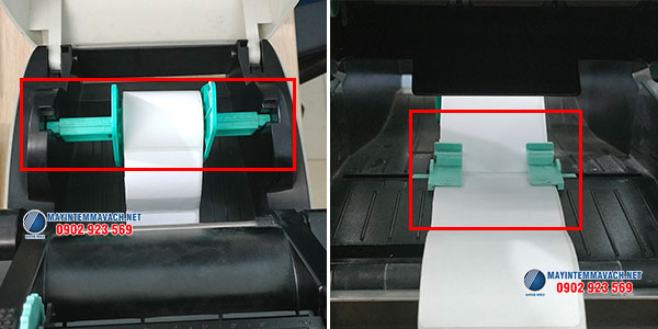 Khắc phục máy in tem bị lệch do yếu tố vật lý Khắc phục máy in tem bị lệch do yếu tố vật lý