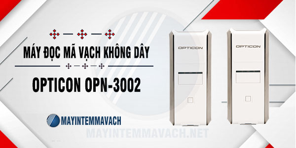 Máy hiểu mã vạch Công nghệ Bluetooth Opticon 2 chiều OPN-3002