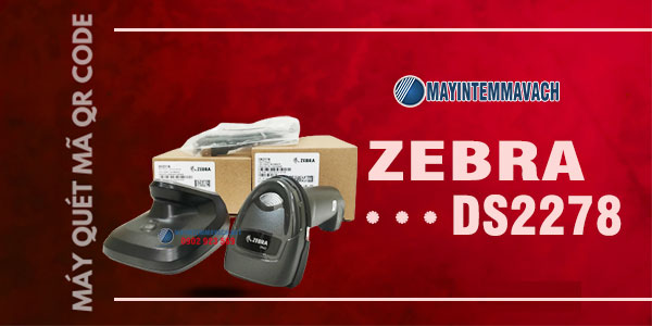 Máy đọc mã vạch QR code Zebra DS2278 Máy đọc mã vạch QR code Zebra DS2278