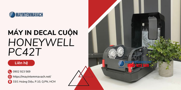 Máy in decal cuộn Honeywell PC42t Máy in decal cuộn Honeywell PC42t