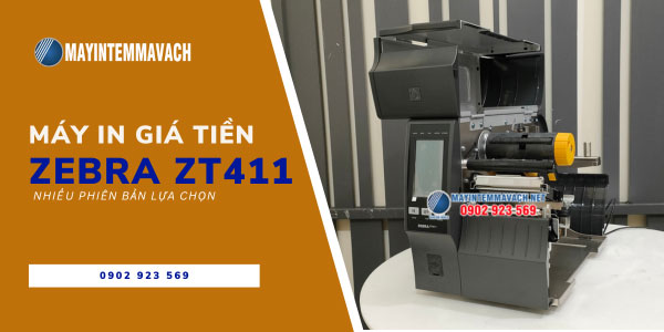 Máy in giá tiền Zebra ZT411 Máy in giá tiền Zebra ZT411