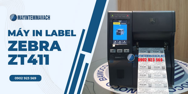 Máy in label Zebra ZT411 Máy in label Zebra ZT411