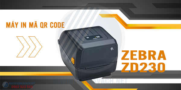 Máy in mã QR code Zebra ZD230 Máy in mã QR code Zebra ZD230