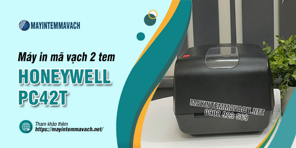Máy in mã vạch 2 tem Honeywell PC42t Máy in mã vạch 2 tem Honeywell PC42t