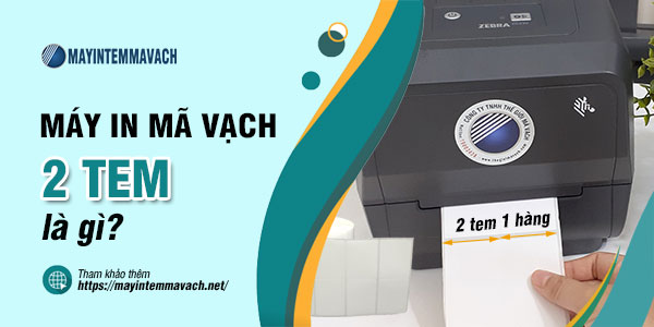 Máy in mã vạch 2 tem là gì? Máy in mã vạch 2 tem là gì?